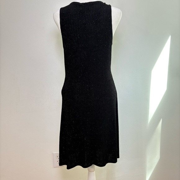 JUMP Vintage 90s Y2K USA Sparkly Stretchy Sleeveless Dress Whimsigoth Grunge S/M - Picture 12 of 13